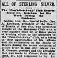 The Manassas Club Mobile Alabama The Montgomery Advertiser Fri Dec 31 1897