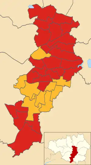 2010 results map