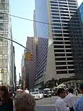 View from intersection of 43rd Street and Sixth Avenue