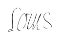 Louis XIII's signature