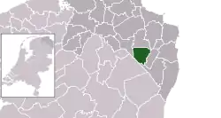 Location of Veendam