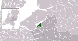 Location of Harderwijk