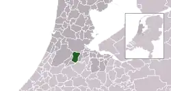 Location of Amstelveen