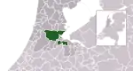 Location of Amsterdam