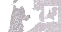 Location of Enkhuizen