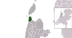 Location of Den Helder