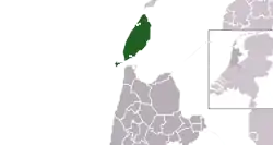 Location of Texel