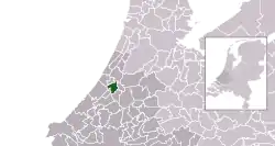 Location of Leiden