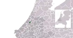 Location of Voorschoten