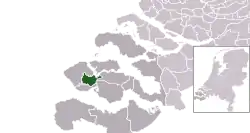 Location of Middelburg