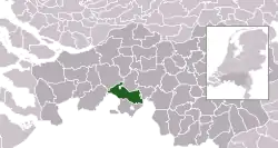 Location of Alphen-Chaam