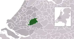 Location of Krimpenerwaard