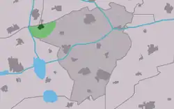 Location in Achtkarspelen municipality