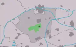 Location in Dantumadiel municipality