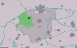 Location in Dantumadiel municipality