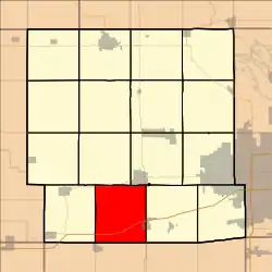 Location in Dallas County