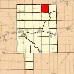 Location in LaSalle County