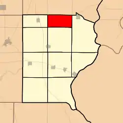 Location in Gallatin County