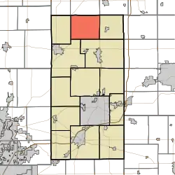 Location in Madison County