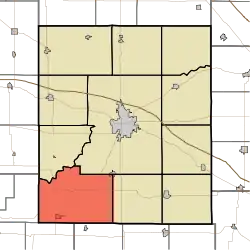 Location in Montgomery County