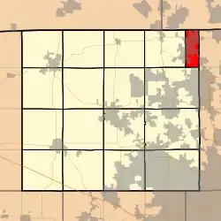 Location in McHenry County