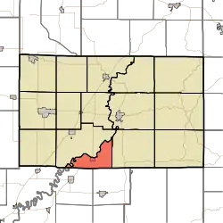 Location in Greene County