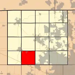 Location in McHenry County