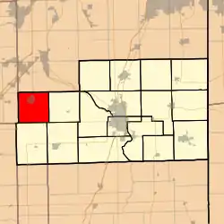 Location in Kankakee County