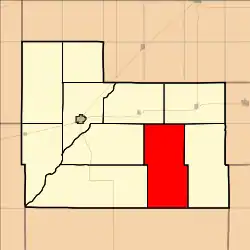 Location in Edwards County