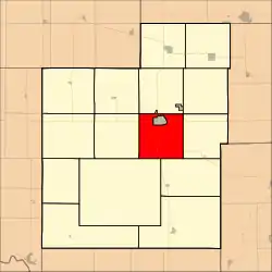 Location in Jackson County