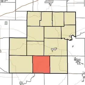 Location in Owen County