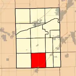 Location in Grundy County