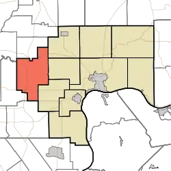 Location in Jefferson County