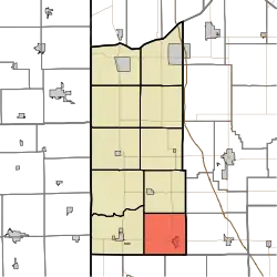 Location in Newton County