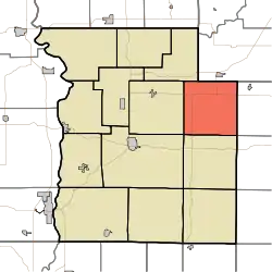 Location in Parke County