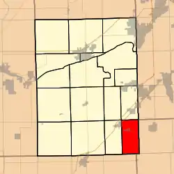 Location in Grundy County