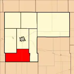 Location in Finney County