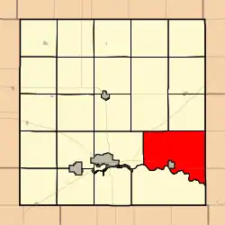 Location in Barton County