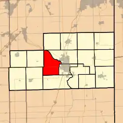 Location in Kankakee County