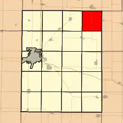 Location in Knox County