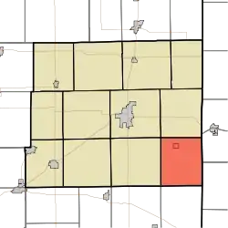 Location in Jay County