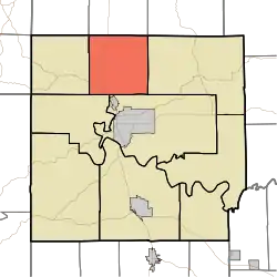 Location in Lawrence County