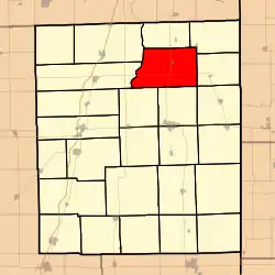 Location in Iroquois County