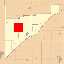 Location in Merrick County