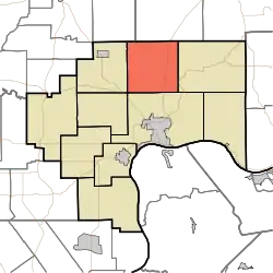 Location in Jefferson County