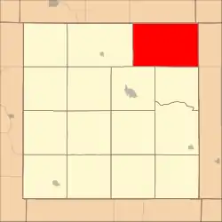 Location in Valley County