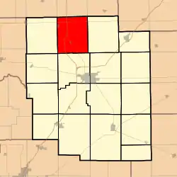 Location in Logan County