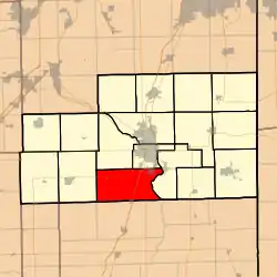 Location in Kankakee County