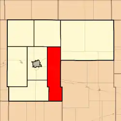 Location in Finney County