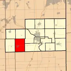 Location in Kankakee County